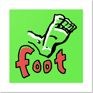 Foot Posters and Art